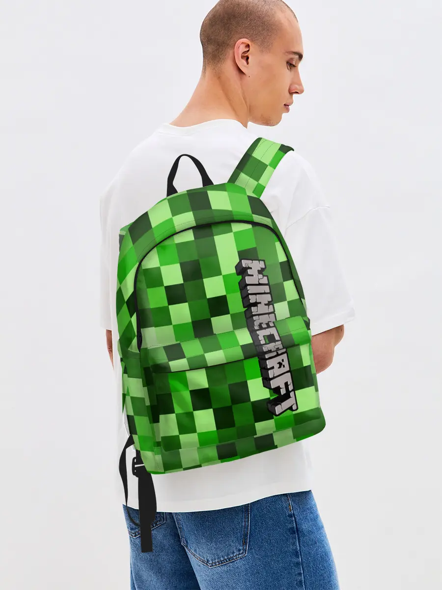 Рюкзак джинсовый / MINECRAFT