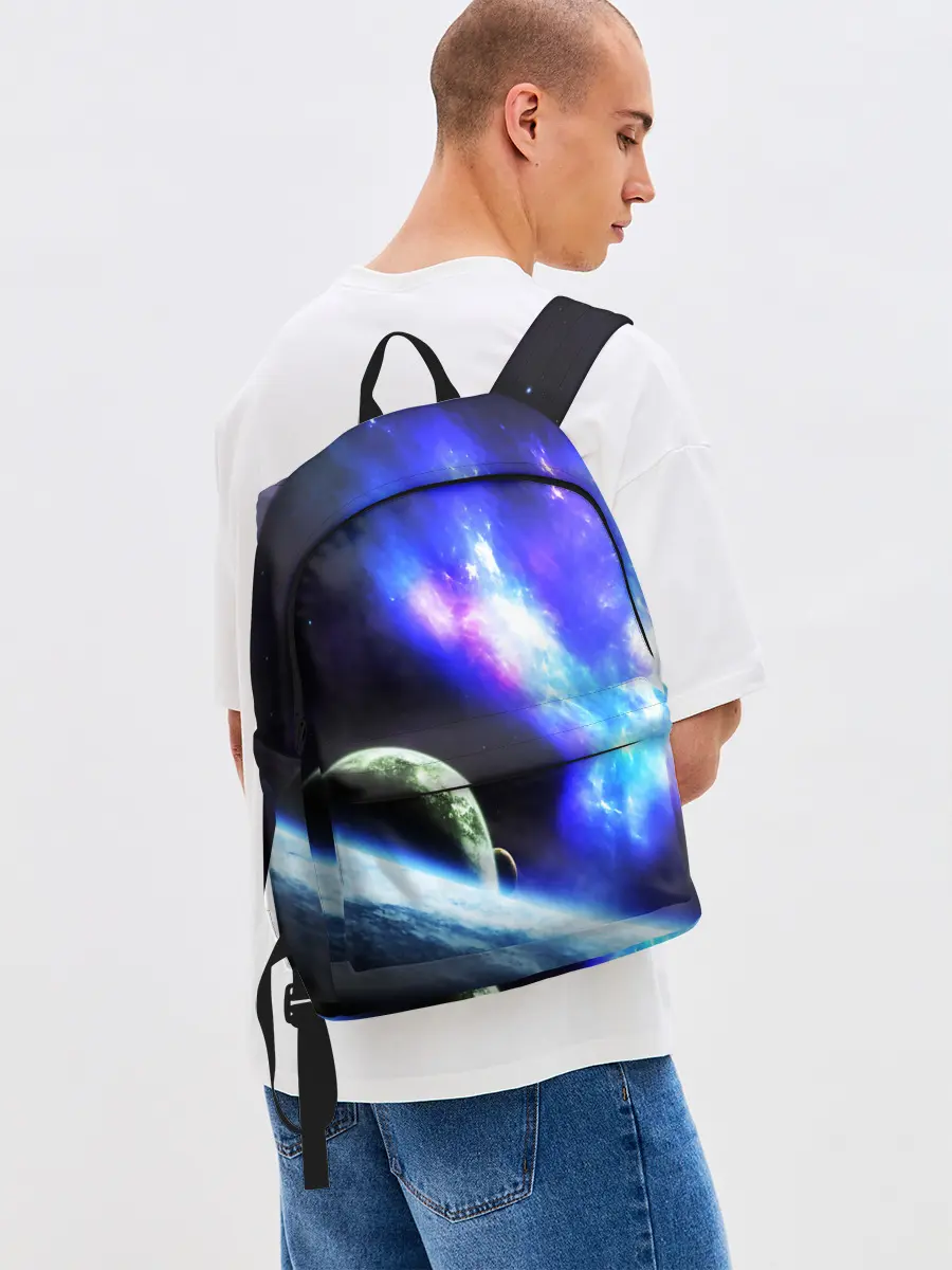 Рюкзак джинсовый / ЗЕМЛЯ