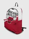 Рюкзак джинсовый / Chicago Bulls Red-White