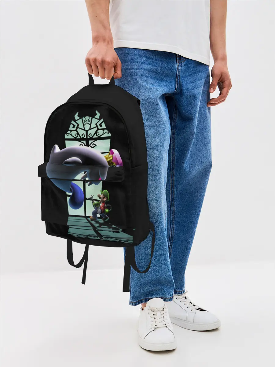 Рюкзак джинсовый / Luigis Mansion