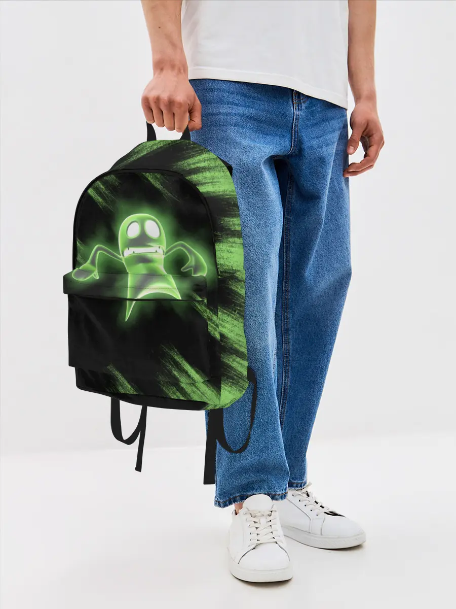 Рюкзак джинсовый / Luigis Mansion