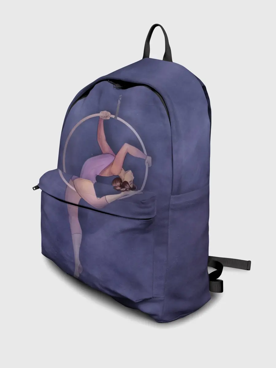 Рюкзак джинсовый / Воздушная гимнастка