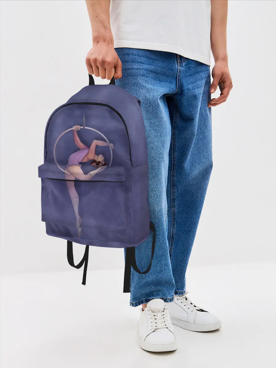 Рюкзак джинсовый / Воздушная гимнастка