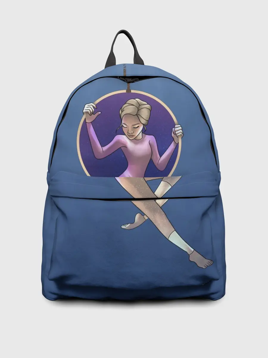 Рюкзак джинсовый / Gymnastics on the rings