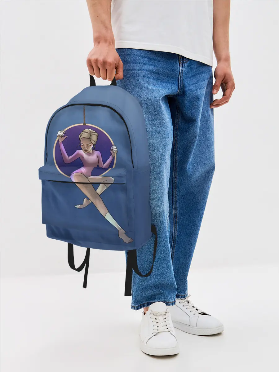 Рюкзак джинсовый / Gymnastics on the rings