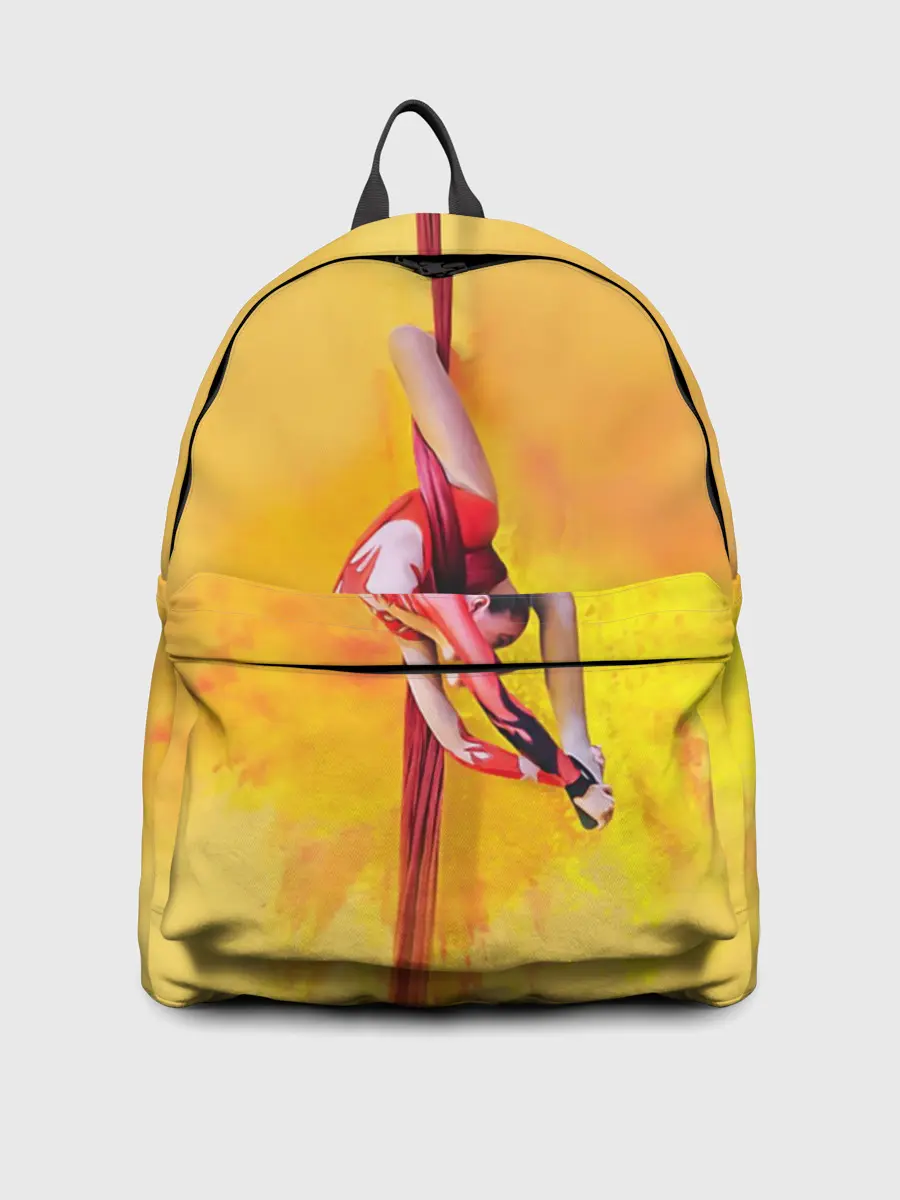 Рюкзак джинсовый / Гимнастика на полотнах