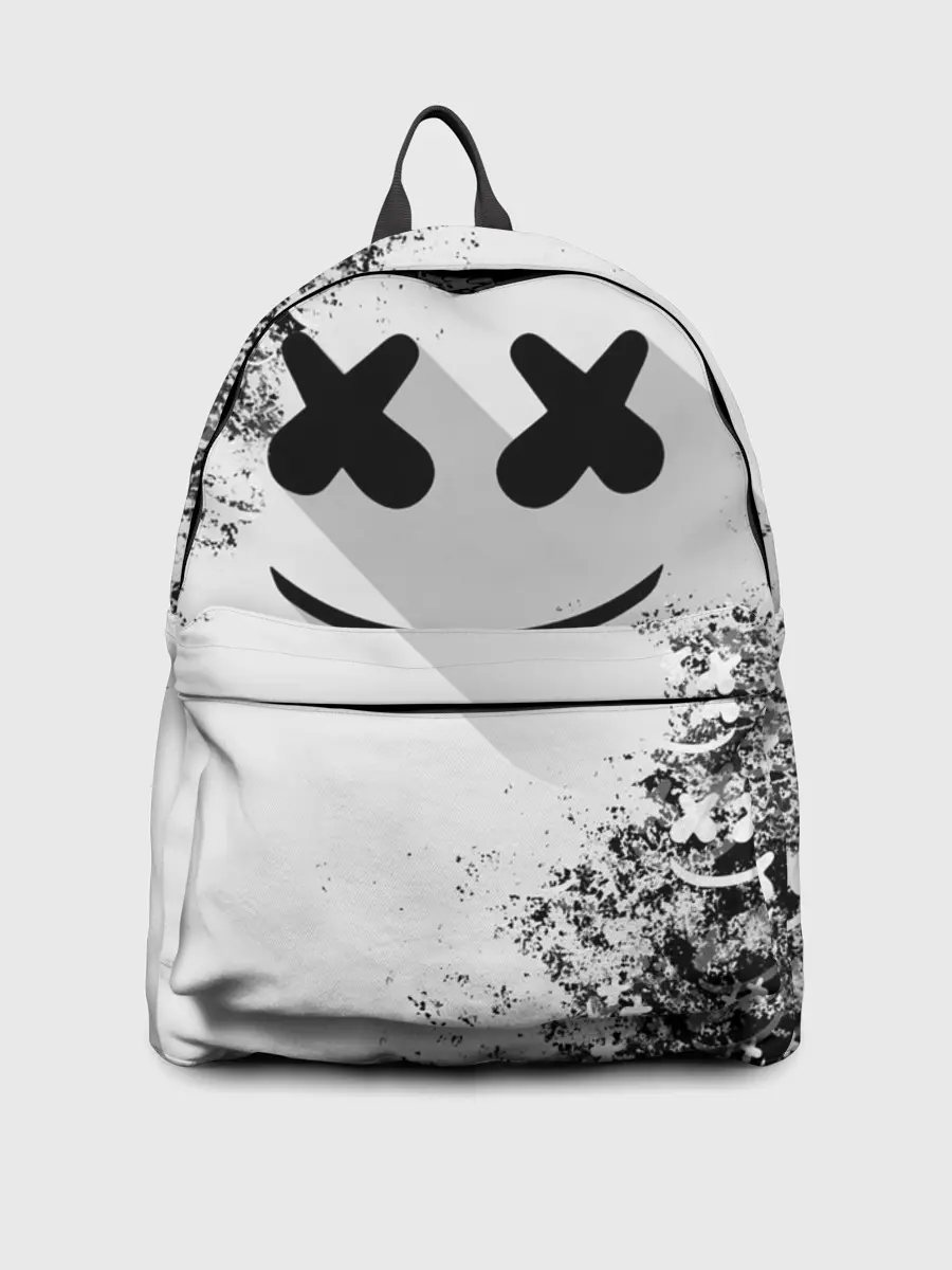 Рюкзак джинсовый / Marshmello