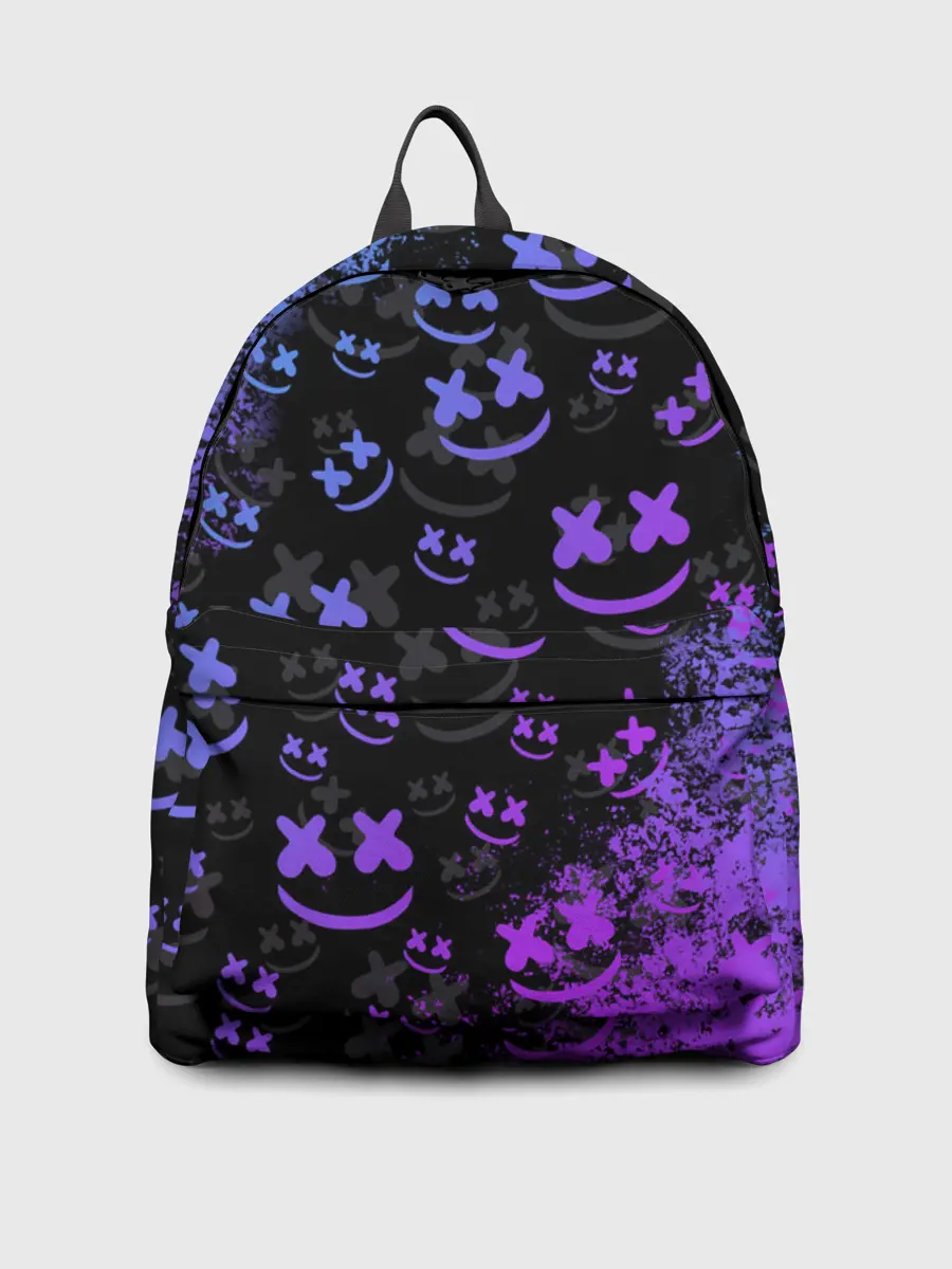 Рюкзак джинсовый / Marshmello