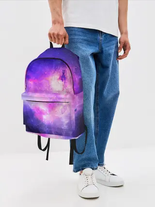 Рюкзак джинсовый / КОСМИЧЕСКИЕ КРАСКИ