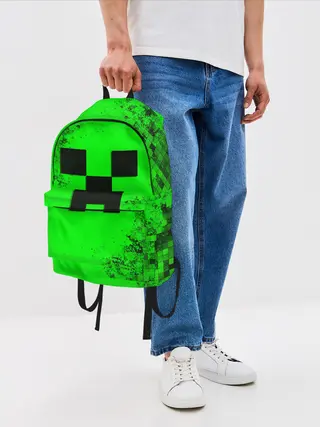 Рюкзак джинсовый / MINECRAFT