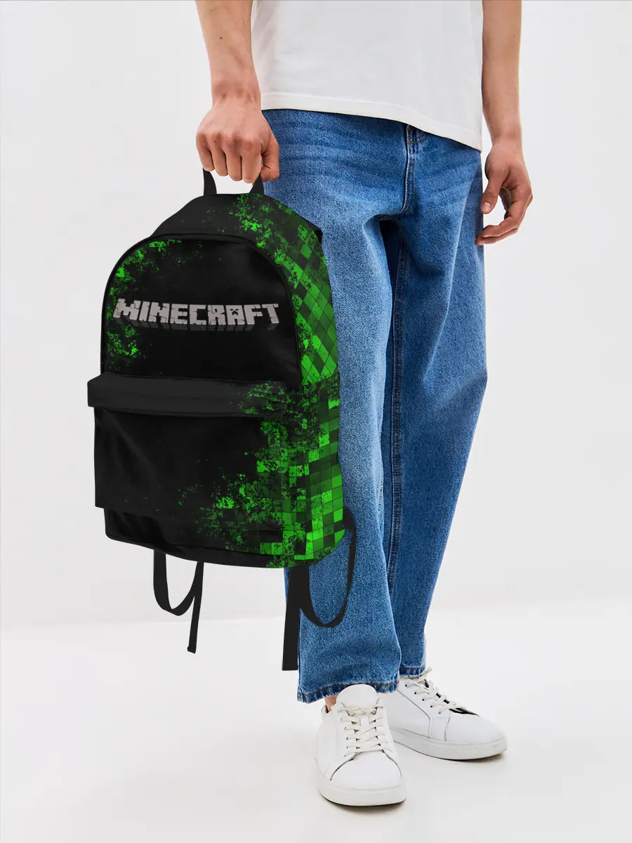 Рюкзак джинсовый / MINECRAFT