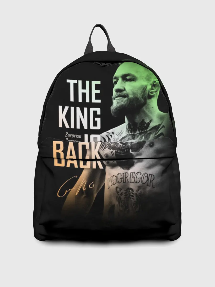 Рюкзак джинсовый / Конор МакГрегор