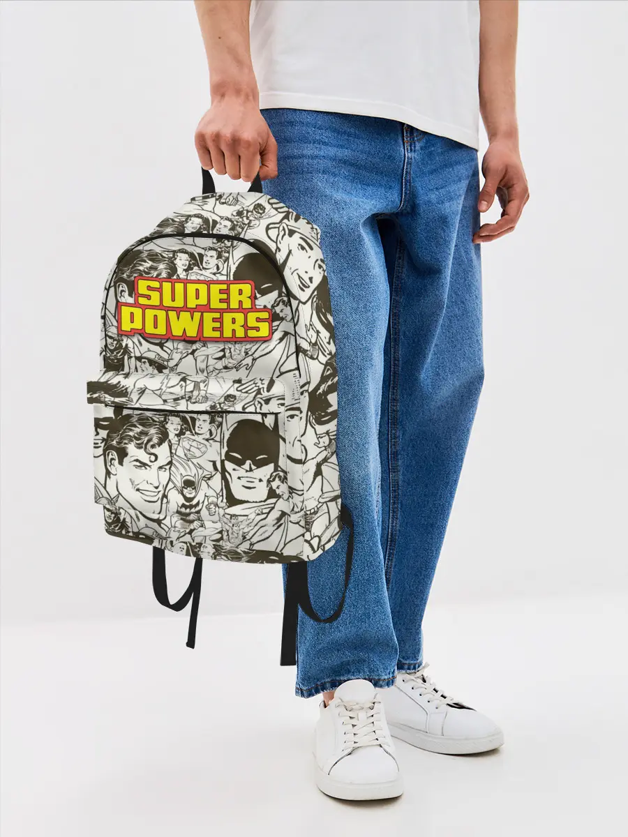Рюкзак джинсовый / Super Powers