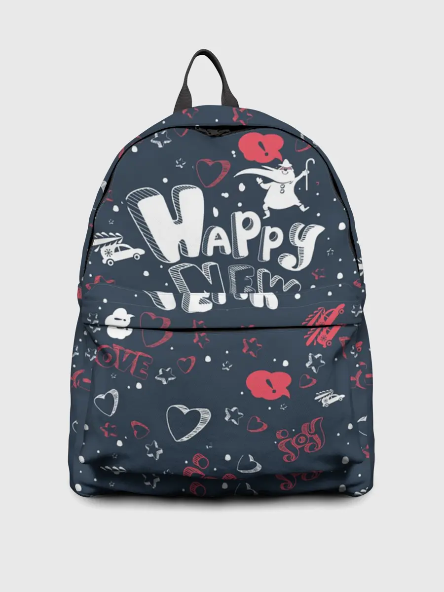 Рюкзак джинсовый / Happy new Year