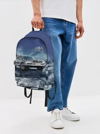 Рюкзак джинсовый / Land Cruiser 200