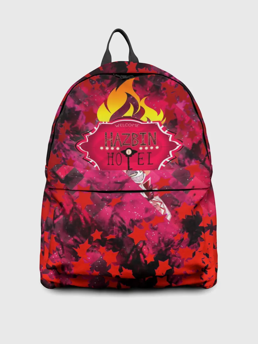 Рюкзак джинсовый / Hazbin Hotel