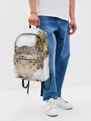 Рюкзак джинсовый / Ирбис