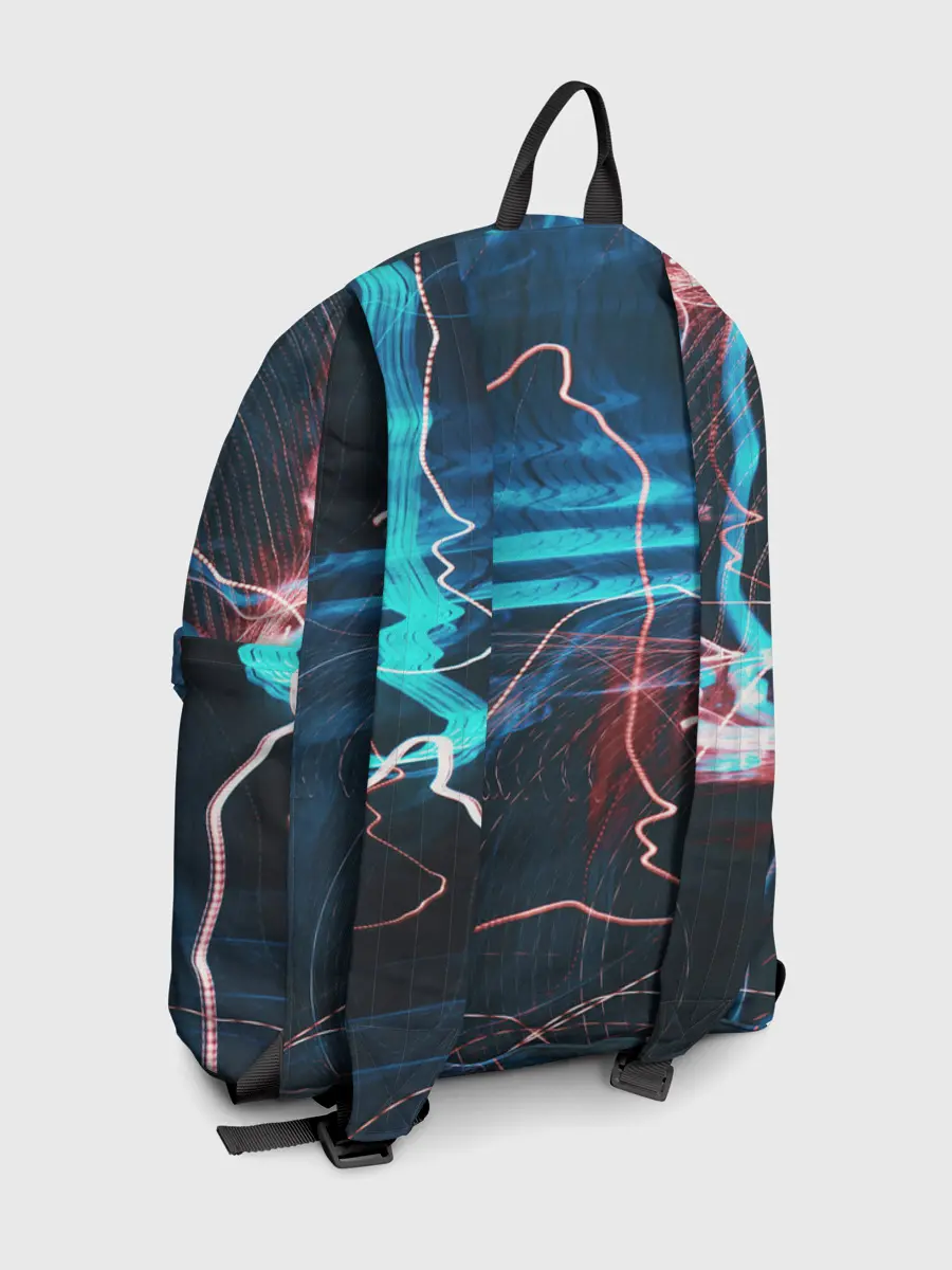 Рюкзак джинсовый / Freeze Light digital art