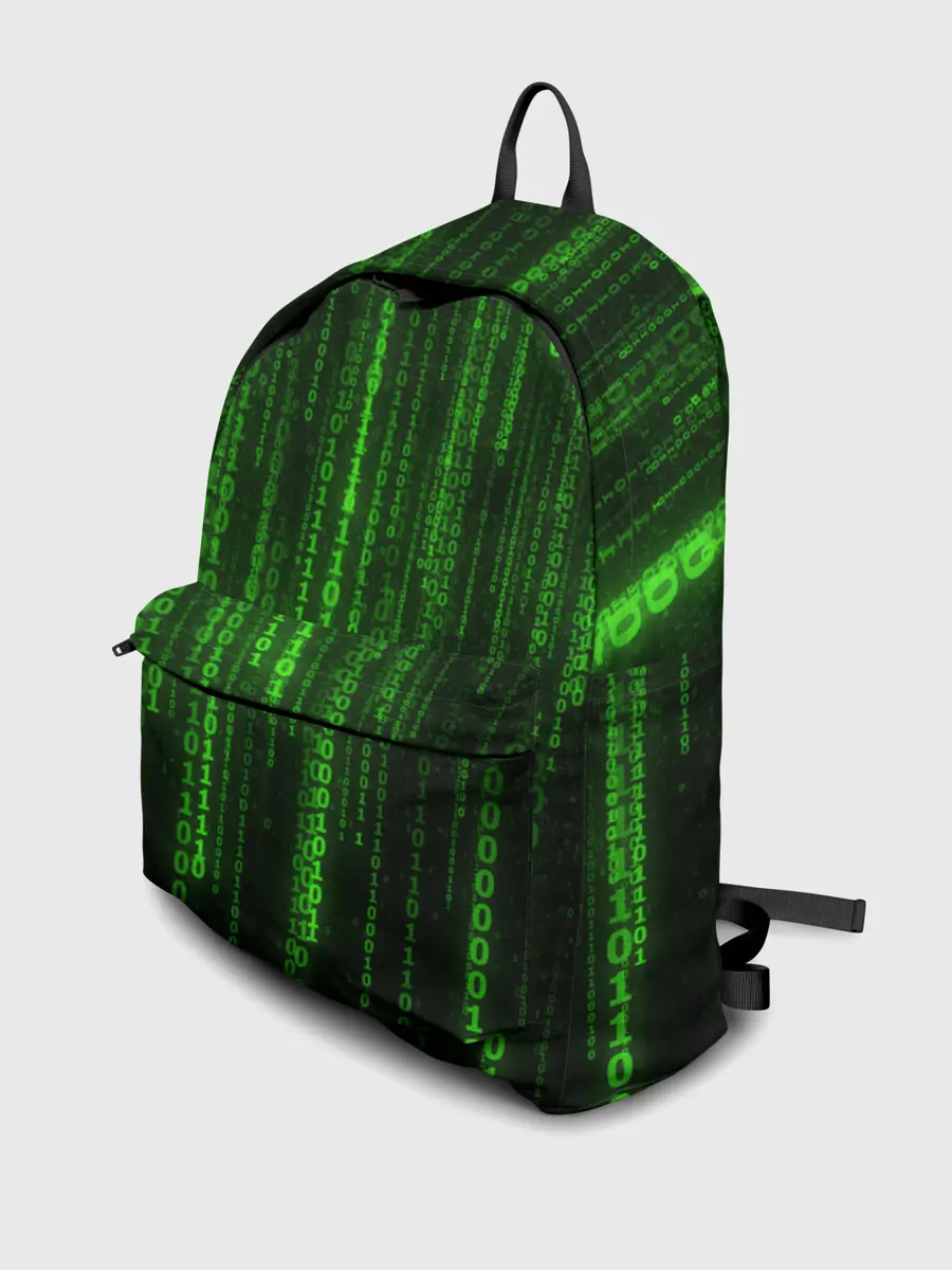 Рюкзак джинсовый / Компьютерный язык