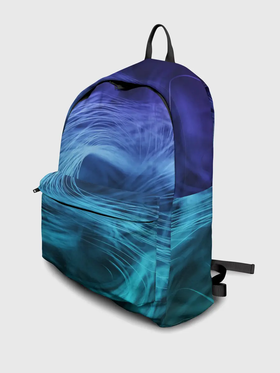 Рюкзак джинсовый / Линии материи