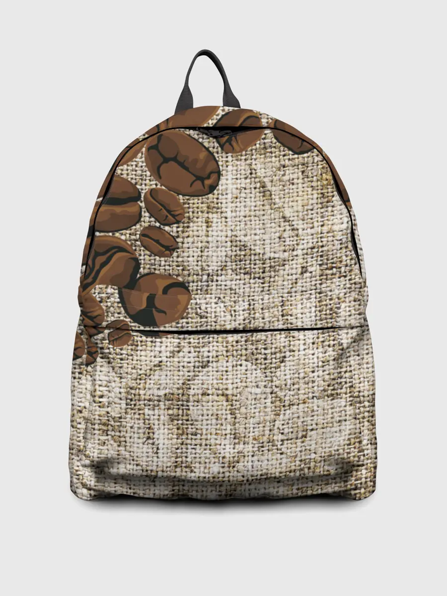 Рюкзак джинсовый / Кофейные зёрна