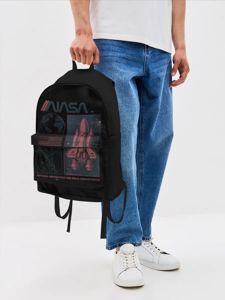 Рюкзак джинсовый / Nasa