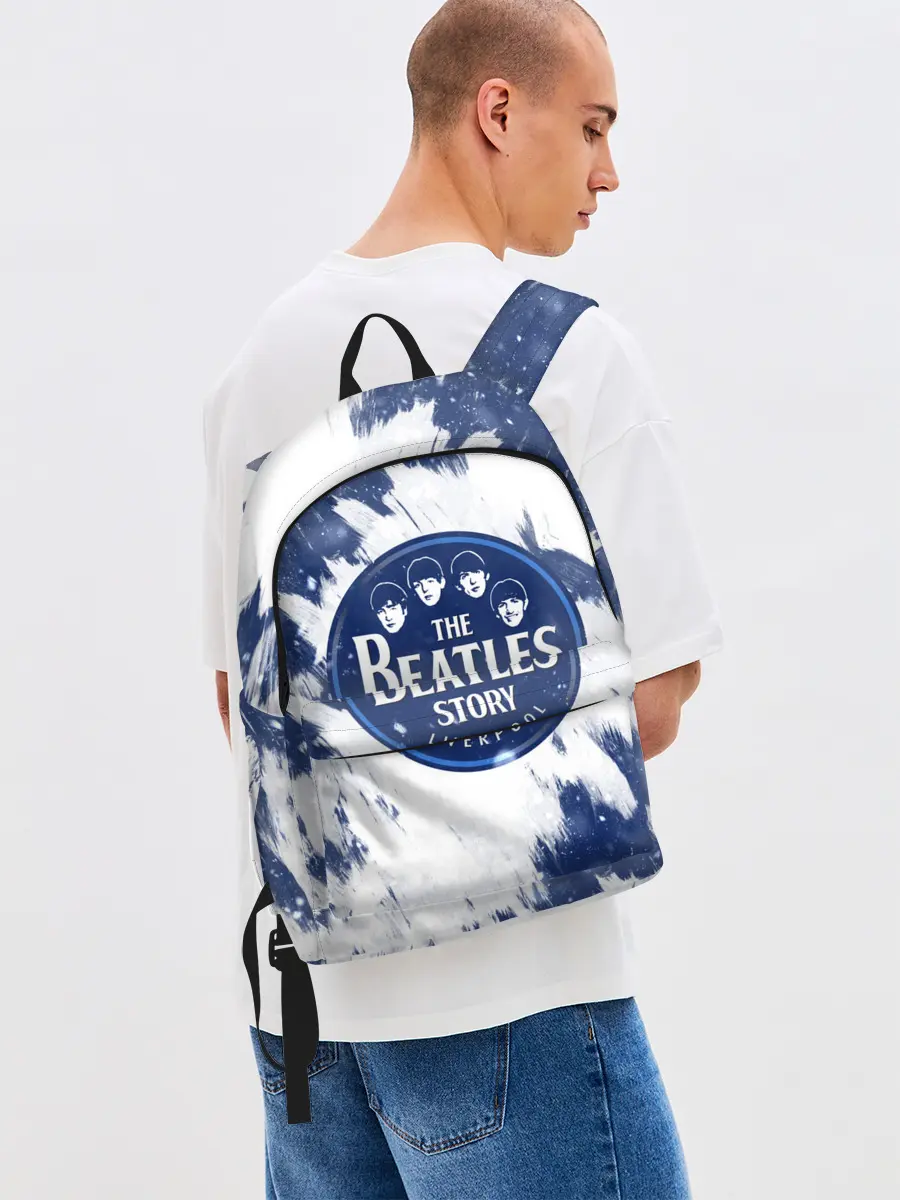 Рюкзак джинсовый / The Beatles