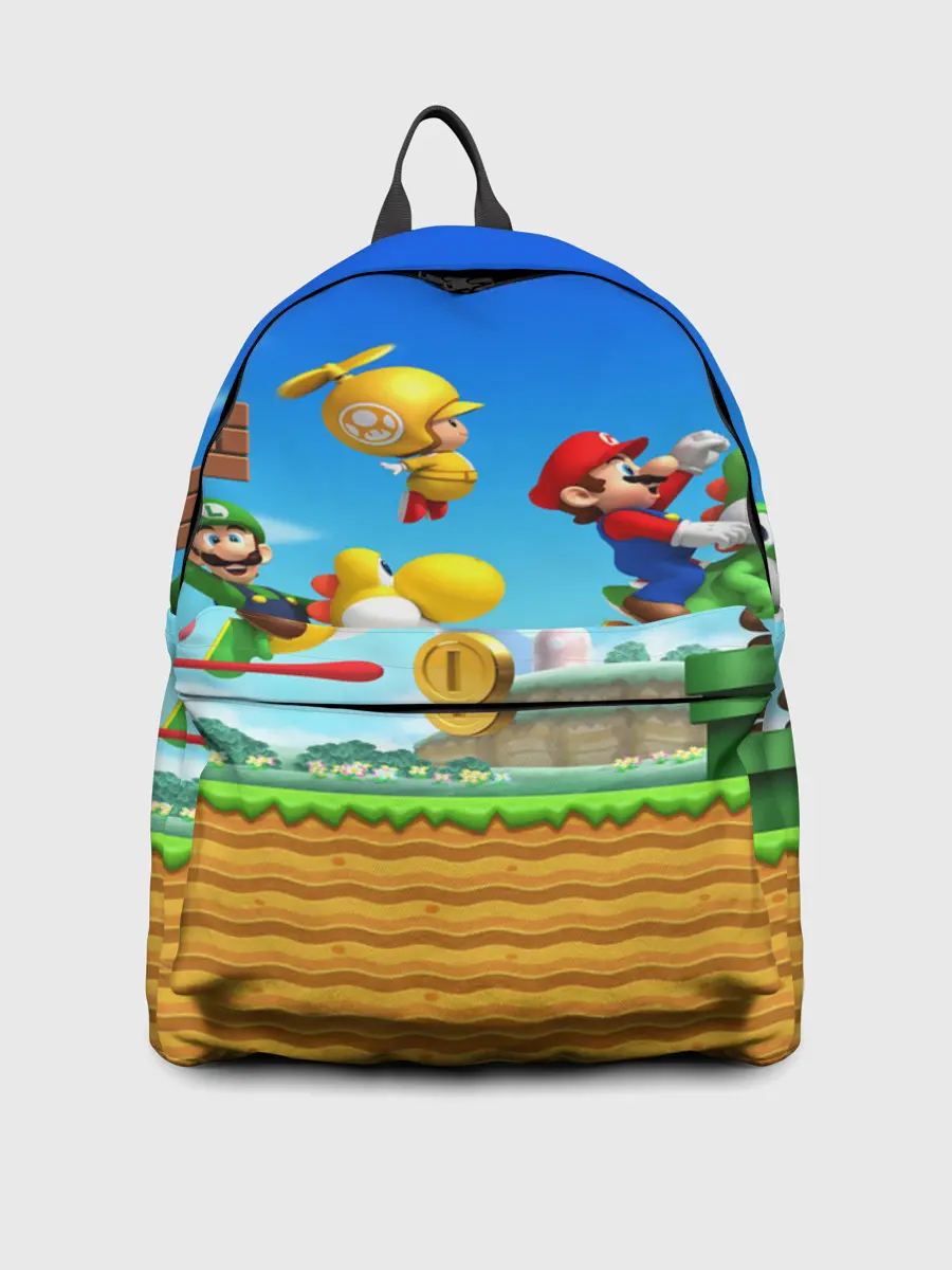 Рюкзак джинсовый / Марио