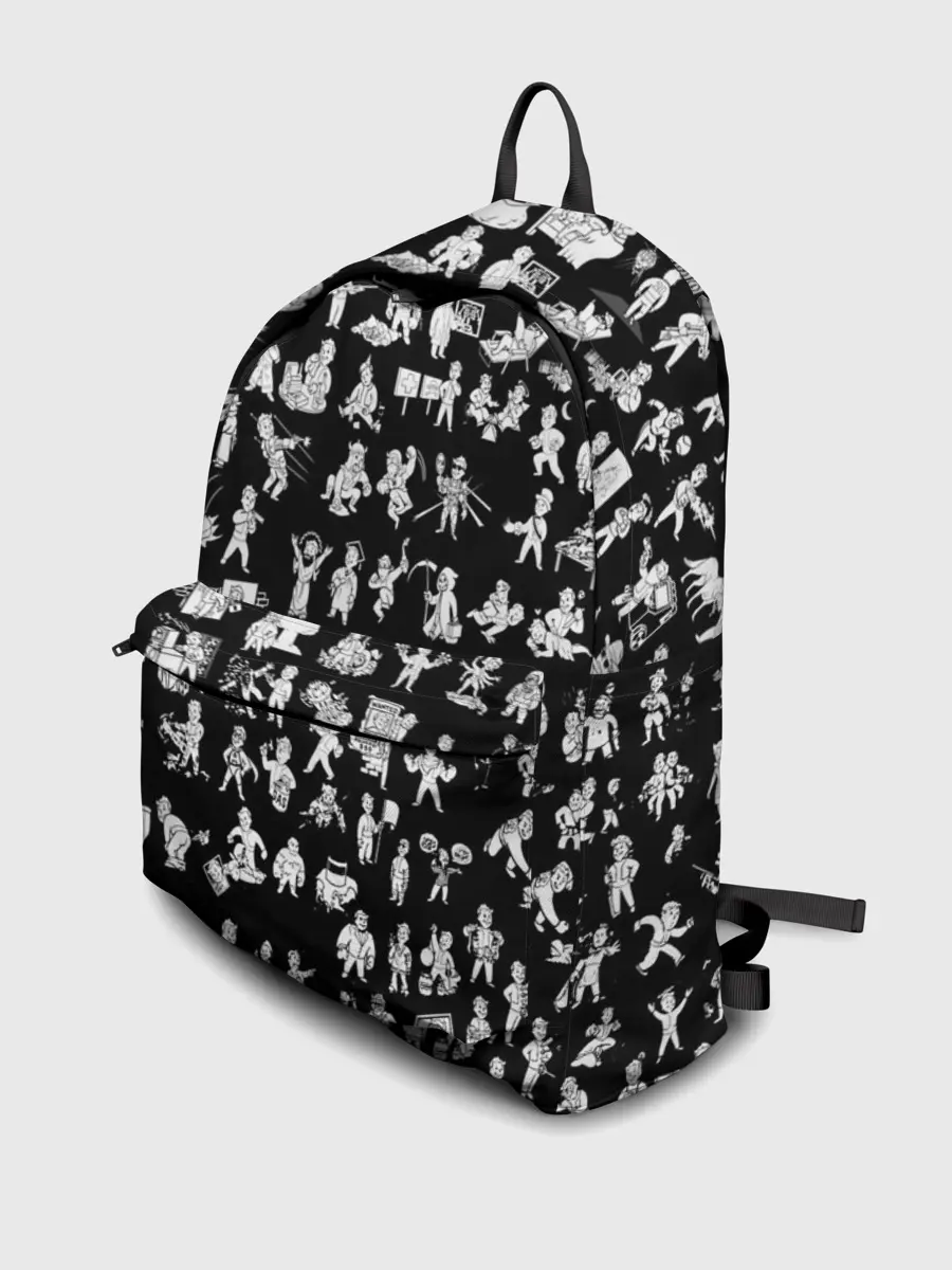 Рюкзак джинсовый / FALLOUT BLACK