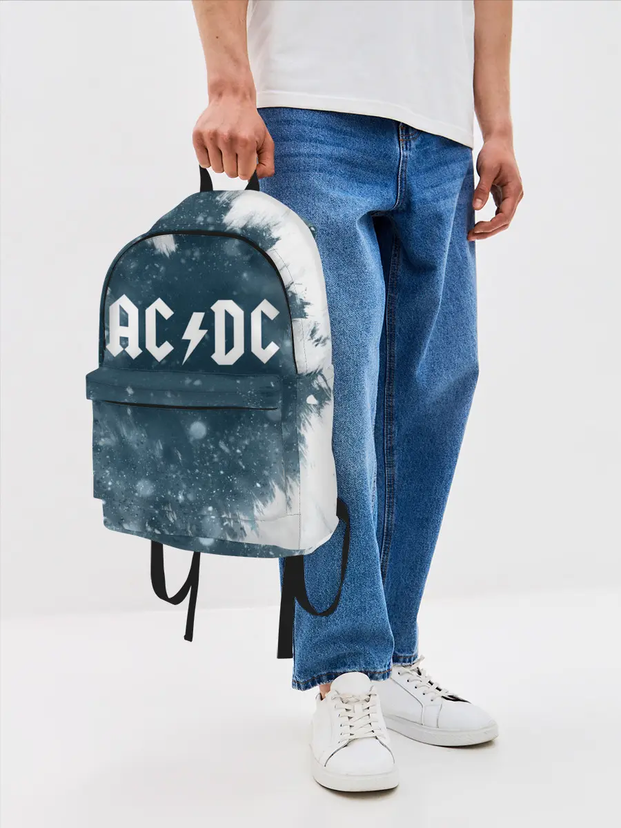 Рюкзак джинсовый / AC/DC