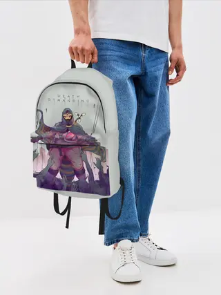 Рюкзак джинсовый / Death Stranding