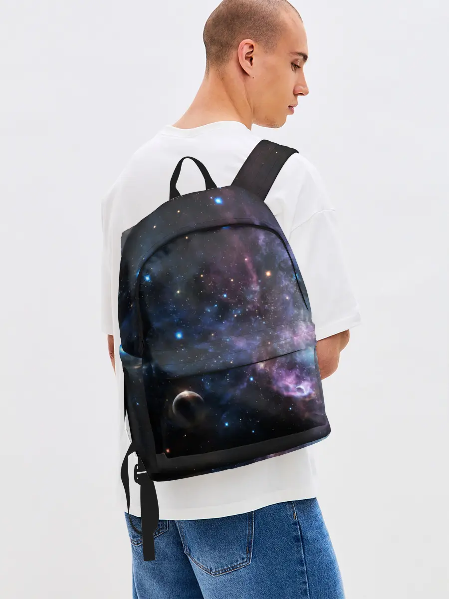 Рюкзак джинсовый / Звезды