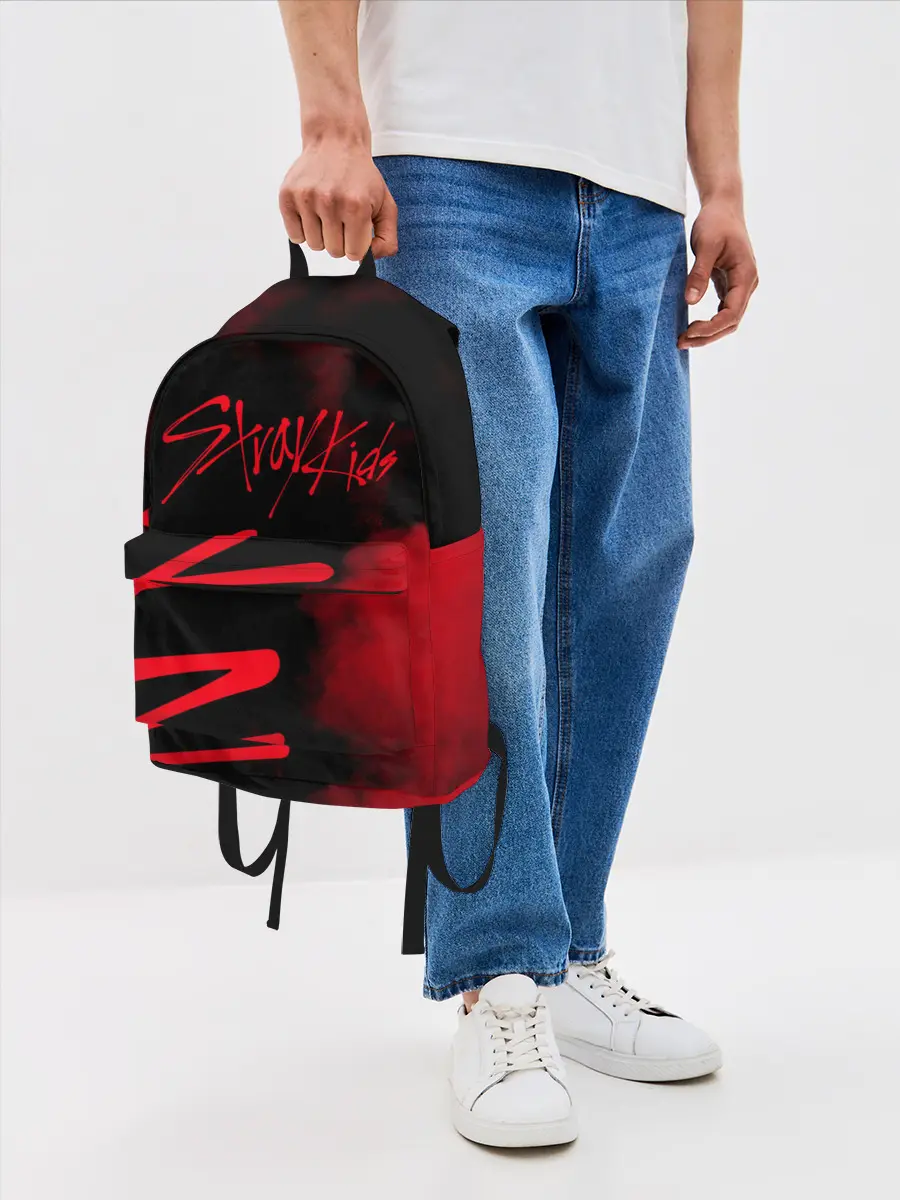 Рюкзак джинсовый / Stray Kids