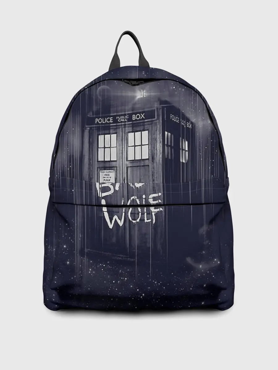 Рюкзак джинсовый / Doctor Who