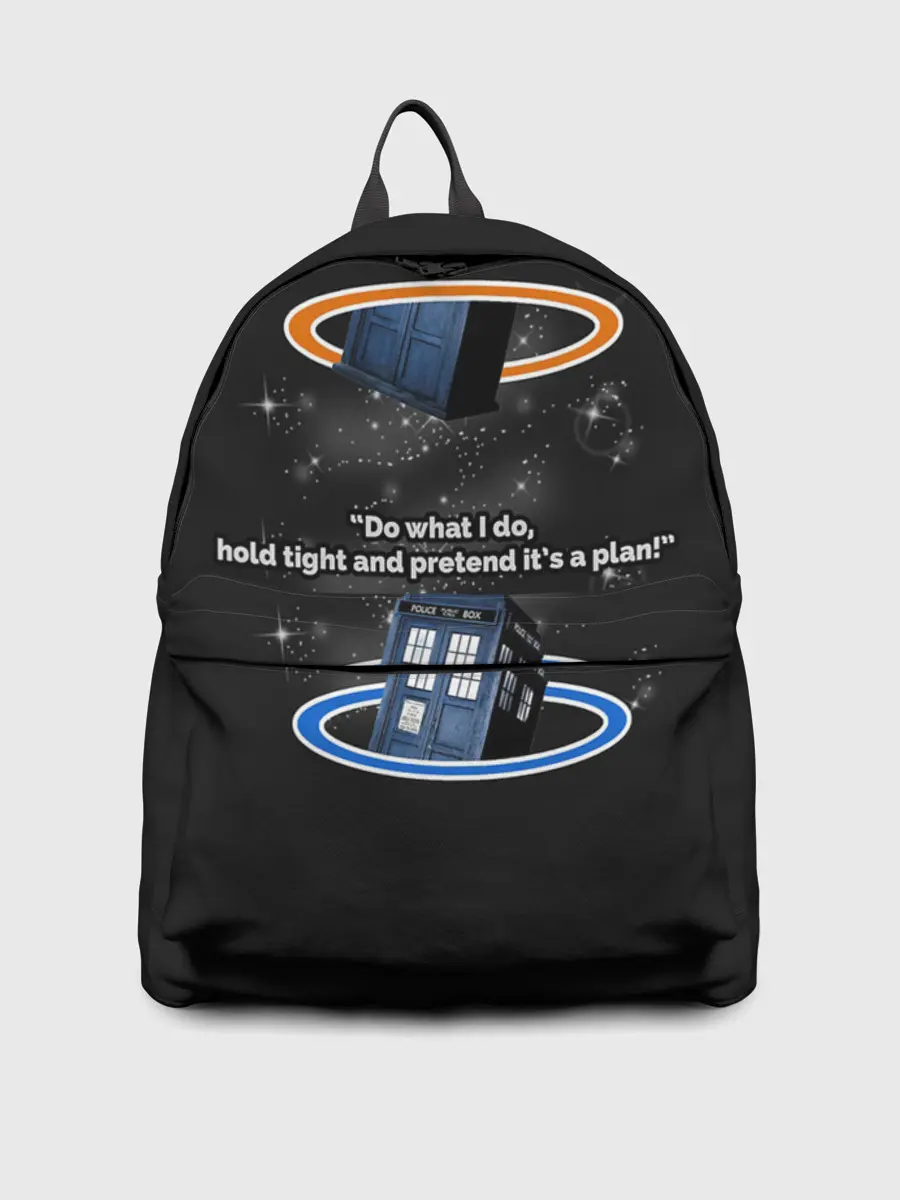 Рюкзак джинсовый / Doctor Who