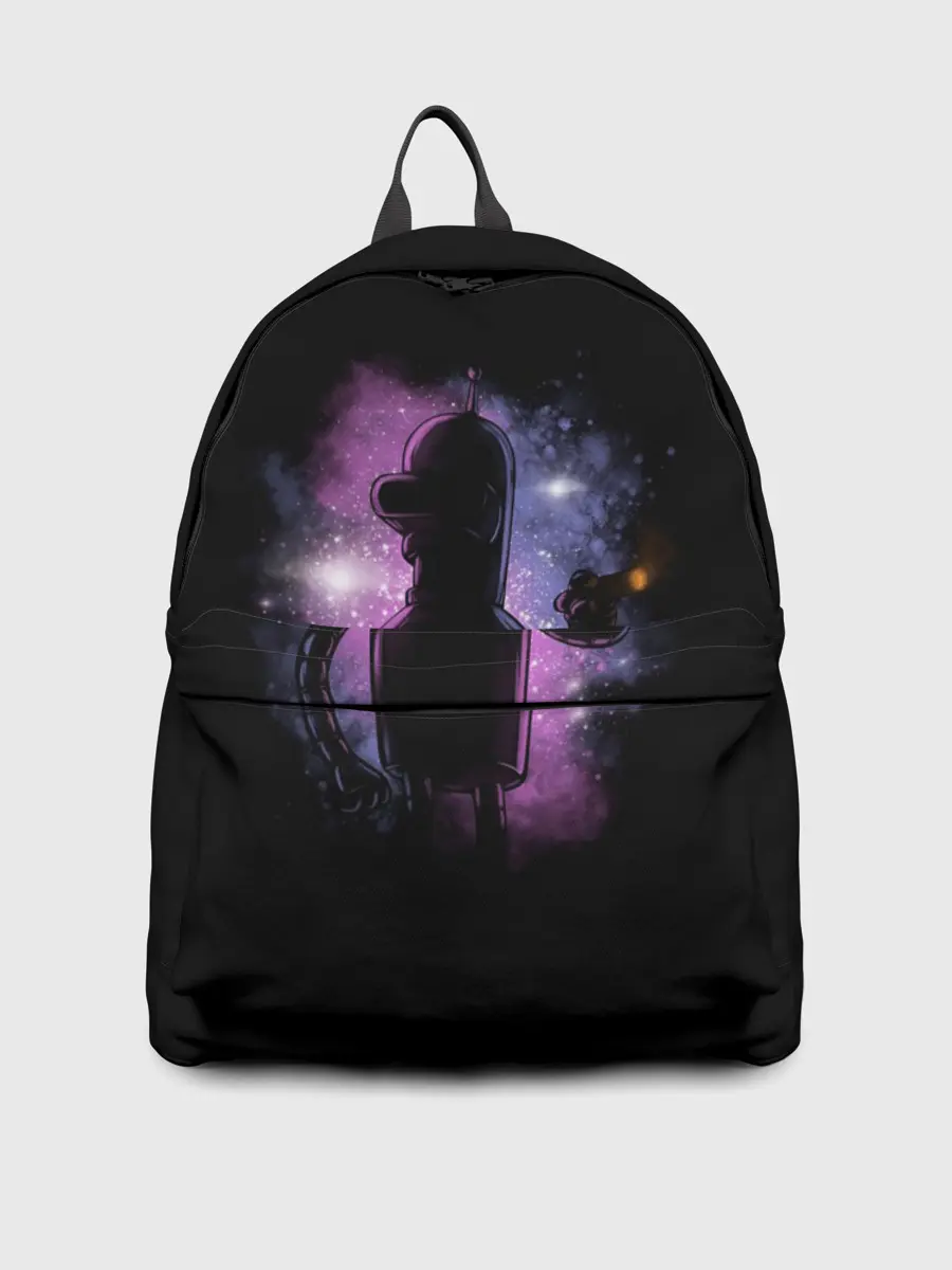 Рюкзак джинсовый / Futurama. Bender