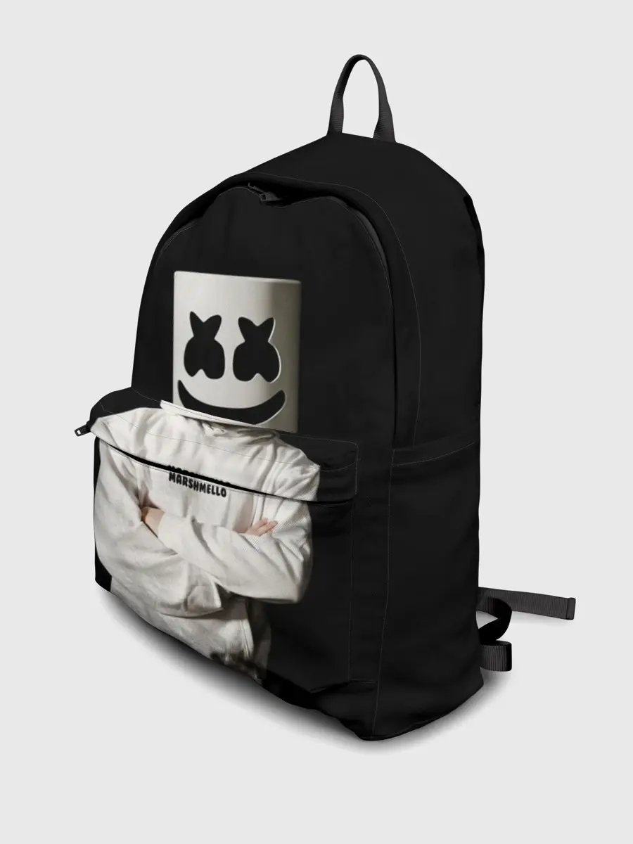 Рюкзак джинсовый / Marshmello