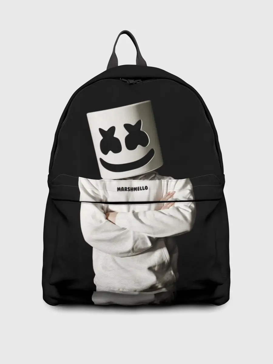 Рюкзак джинсовый / Marshmello