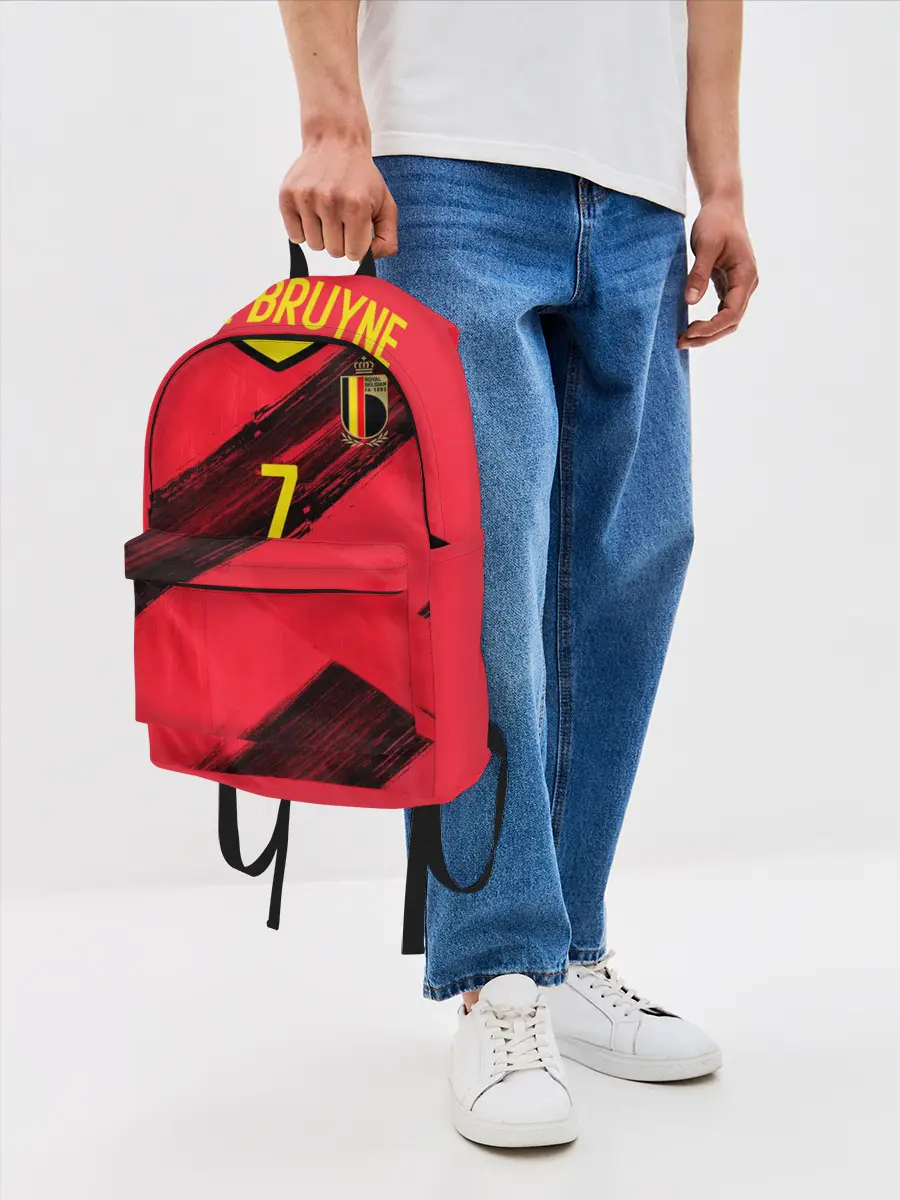 Рюкзак джинсовый / De Bruyne home EURO 2020