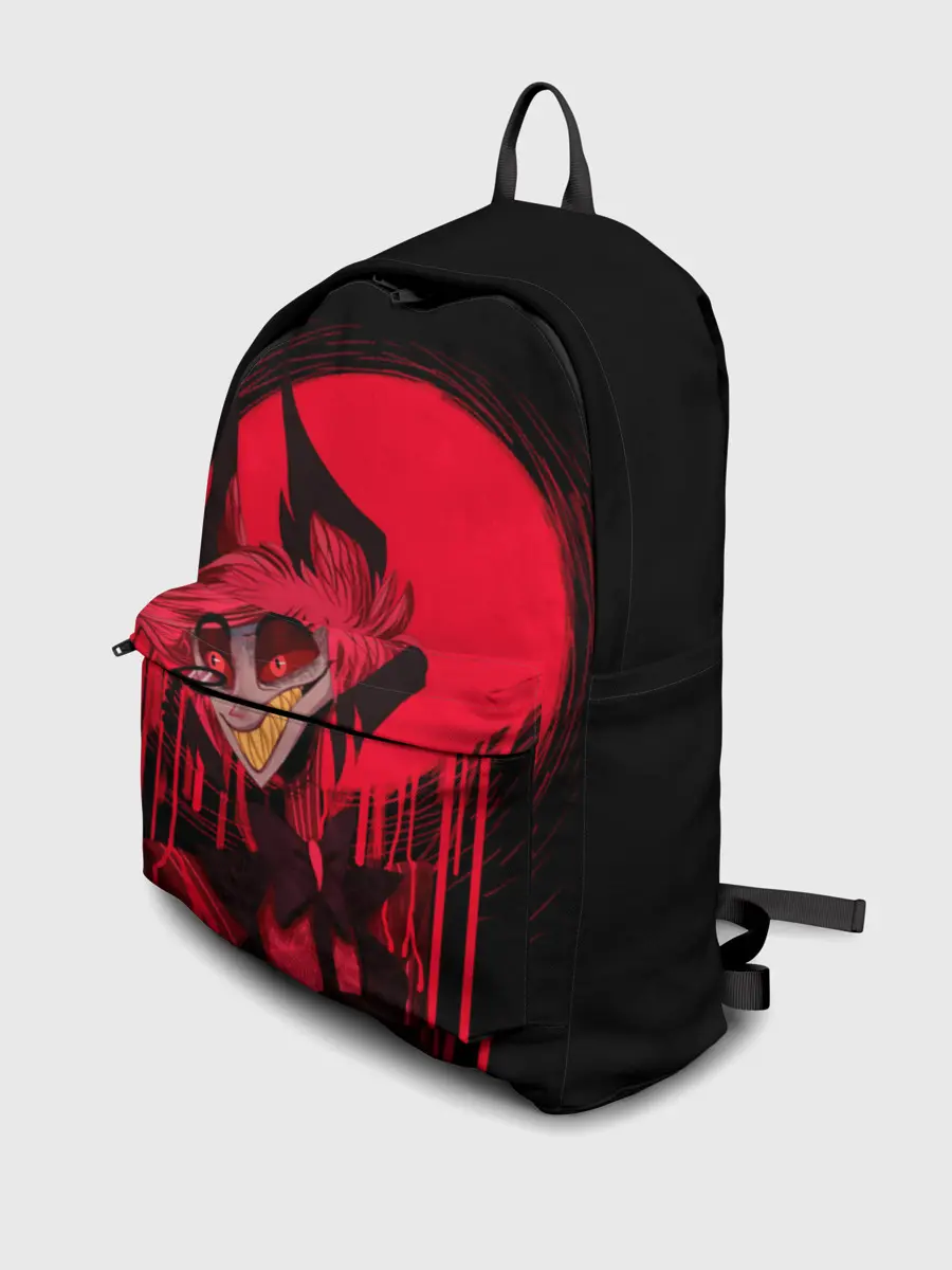 Рюкзак джинсовый / Hazbin Hotel