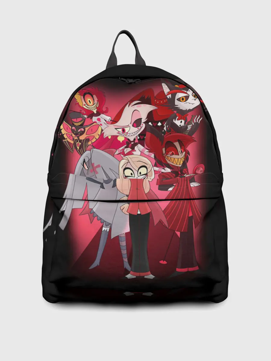 Рюкзак джинсовый / Отель хазбин