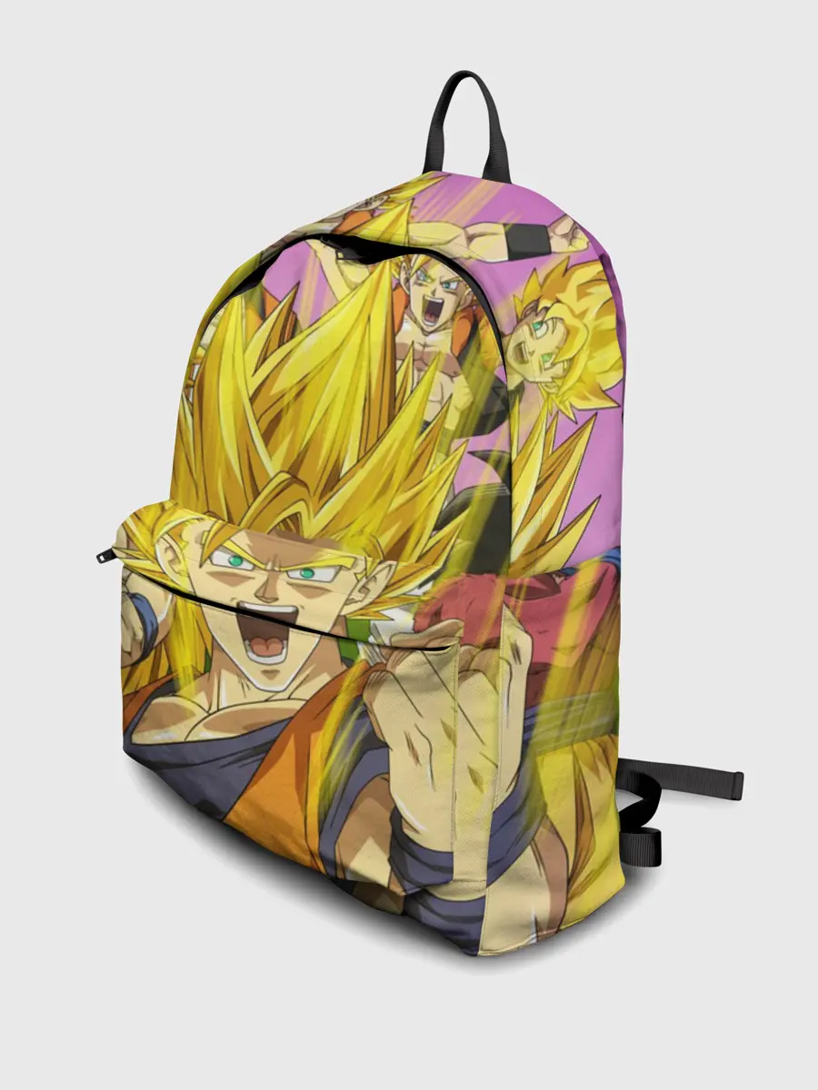 Рюкзак джинсовый / Все герои Драгонболл