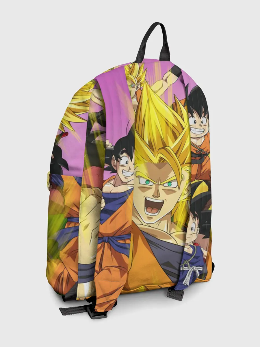 Рюкзак джинсовый / Все герои Драгонболл