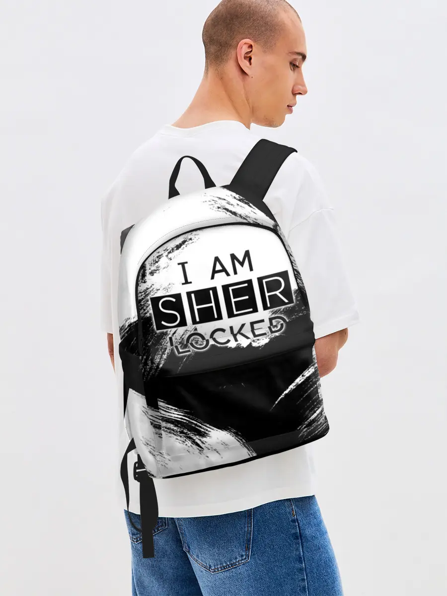 Рюкзак джинсовый / Sherlock