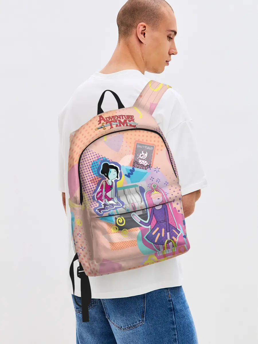 Рюкзак джинсовый / Принцесса Бубльгум и Марселин