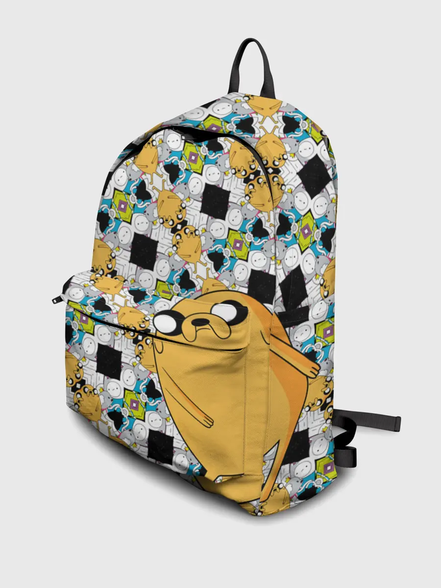 Рюкзак джинсовый / Jake Adventure Time