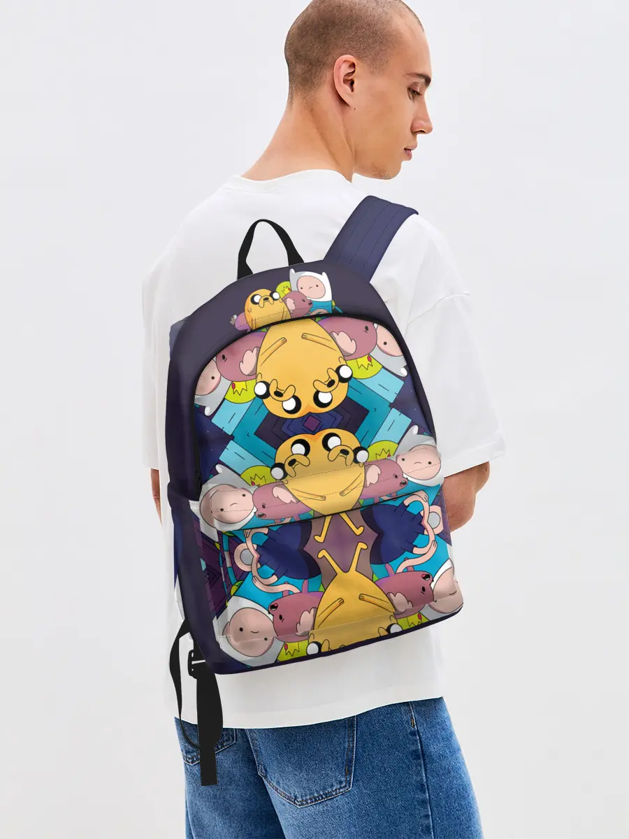 Рюкзак джинсовый / Время Приключений