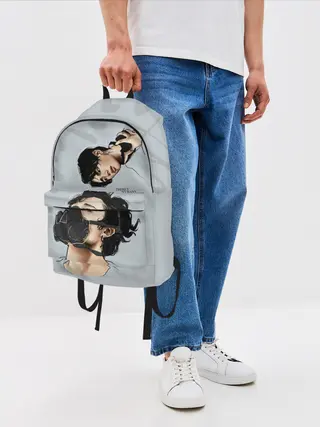 Рюкзак джинсовый / Stray Kids