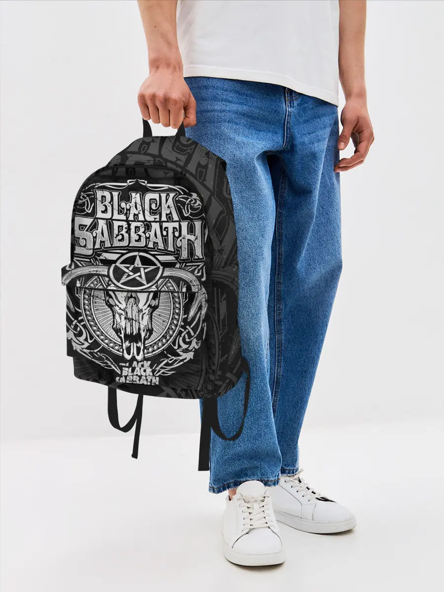 Рюкзак джинсовый / Black Sabbath