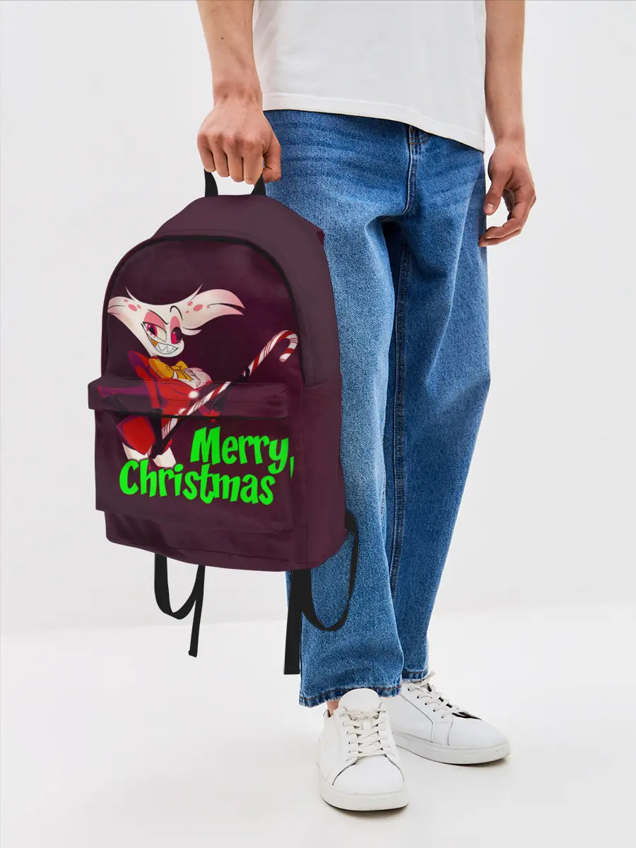 Рюкзак джинсовый / Merry Christmas